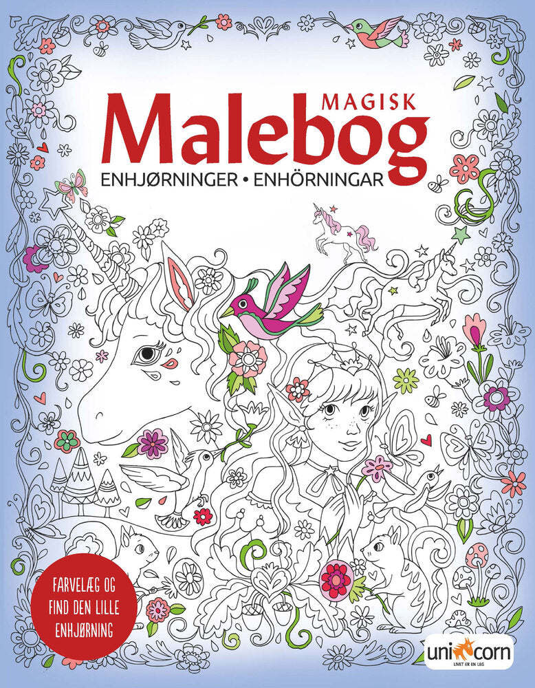 Magisk Malebog Enhjørninger