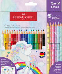 Farveblyanter Faber-Castell 18+6