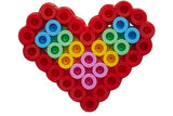 Hama maxi perler & plade hjerte i lille blister