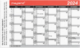 Kalender mini 2024 11,7 x 7 cm