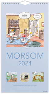 Kalender 2024 morsom 5 personer