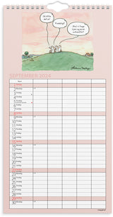 Kalender 2024 morsom 5 personer