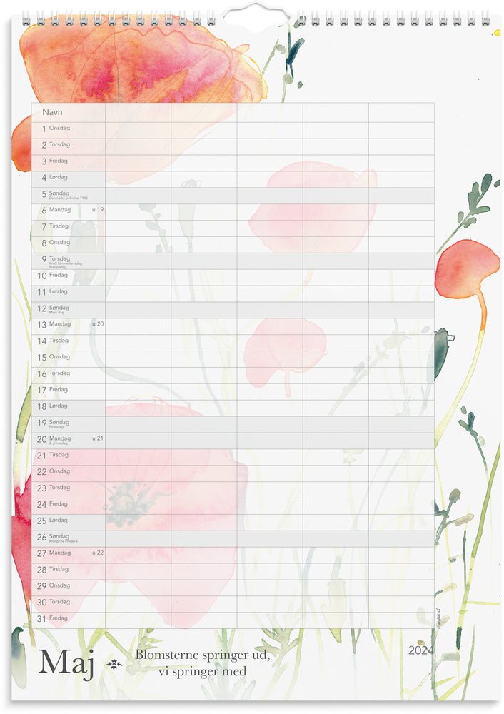 Kalender 2024 Toril & Lilja A3