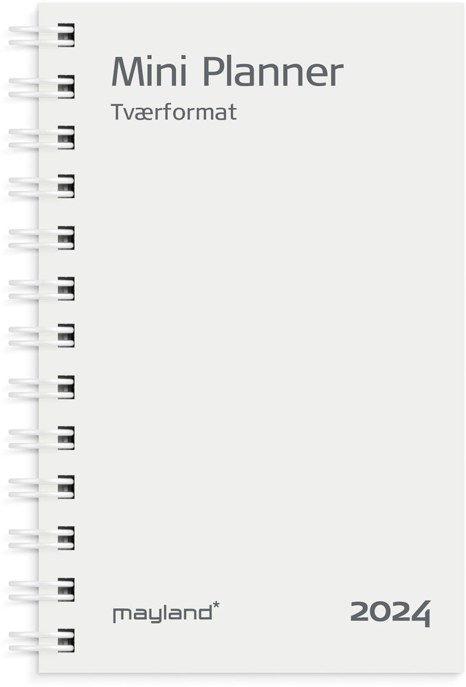 Mini planner 2024 uge refill