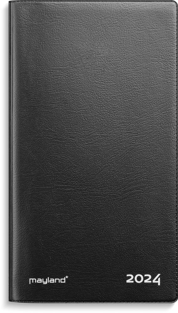 Index planner 2024 måned sort
