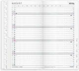 Index planner 2024 måned m/illu
