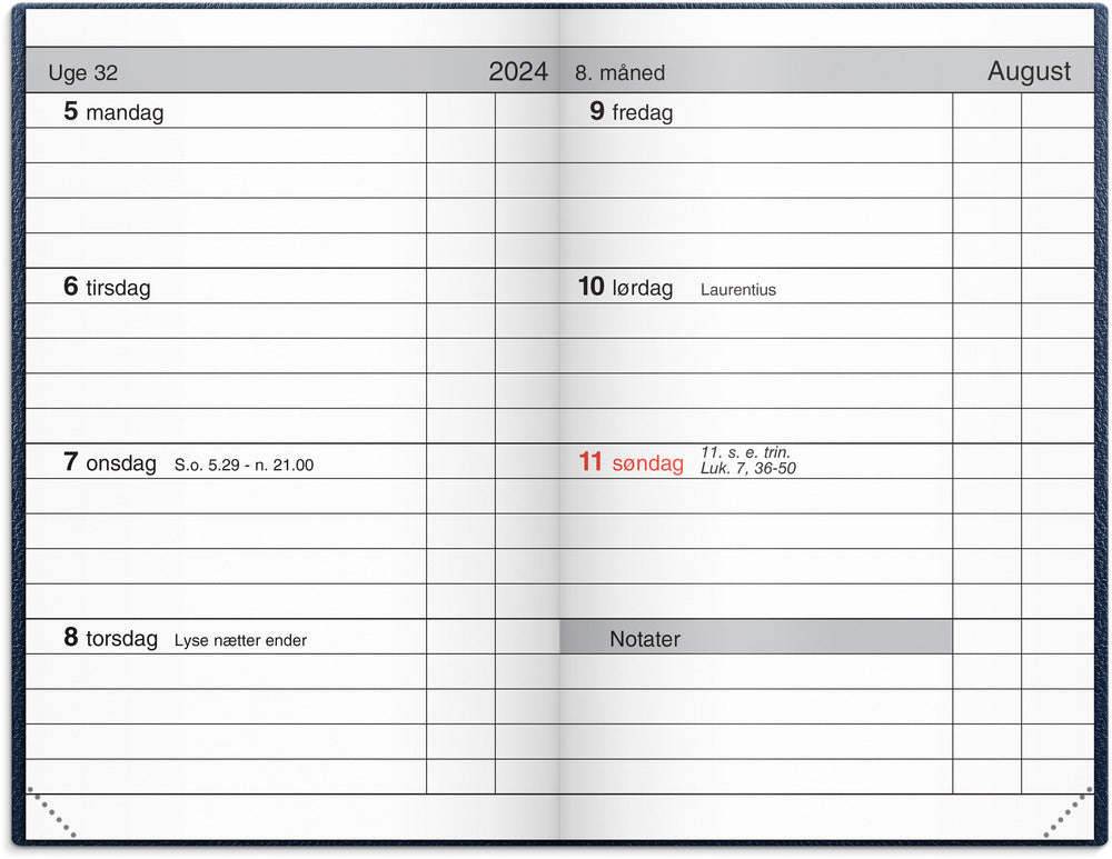 Lommekalender 2024 kunstskind