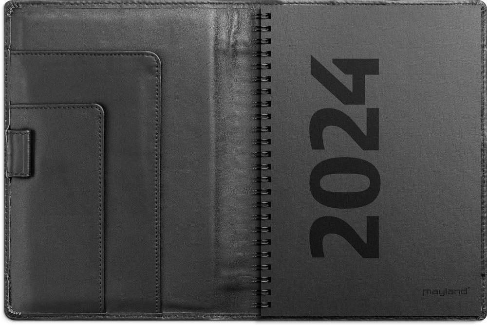 Kalender 2024 uge skind sort