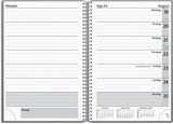 Kalender 2024 ugeopslag grå