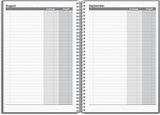 Kalender 2024 ugeopslag grå