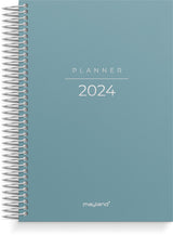 Kalender 2024 dag isblå