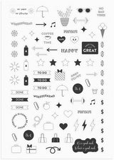 Doodle B5 2024 uge m/stickers