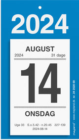 Afrivningskalender 2024 m/tekst
