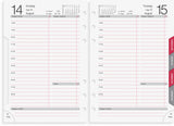 Kalender system 2024 dag sort