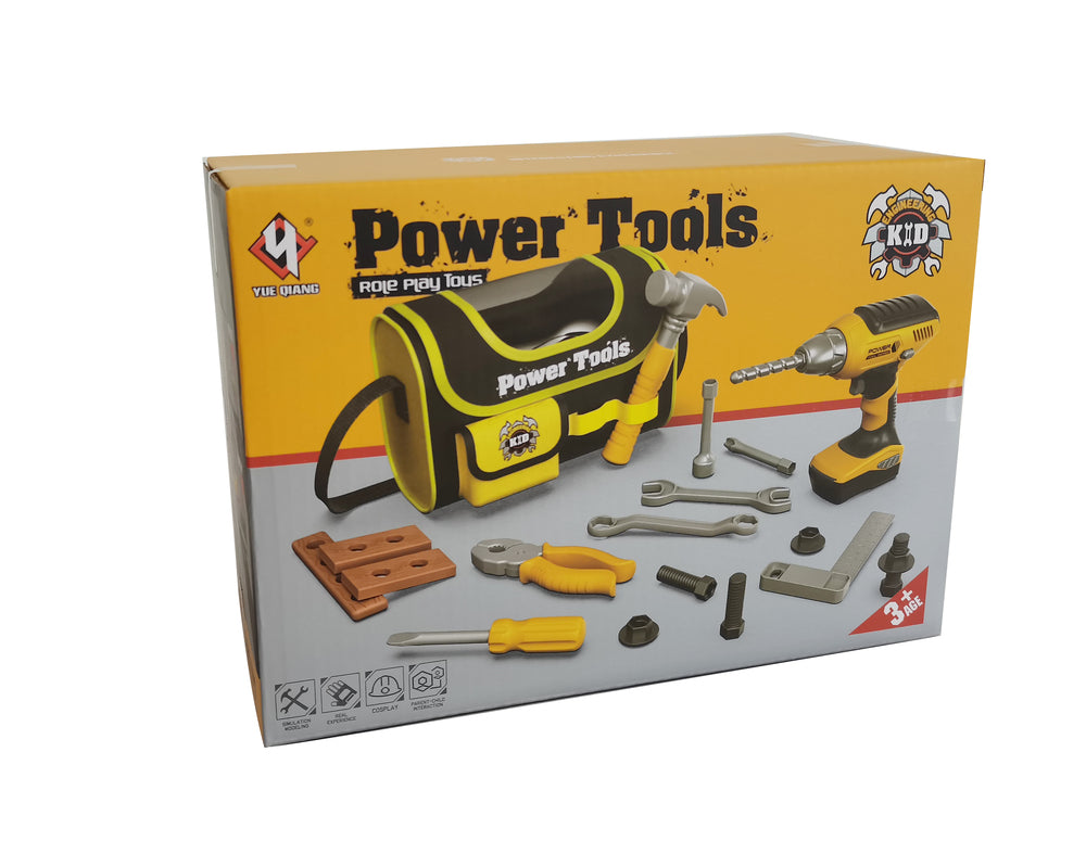 PowerX værktøjstaske 17 dele