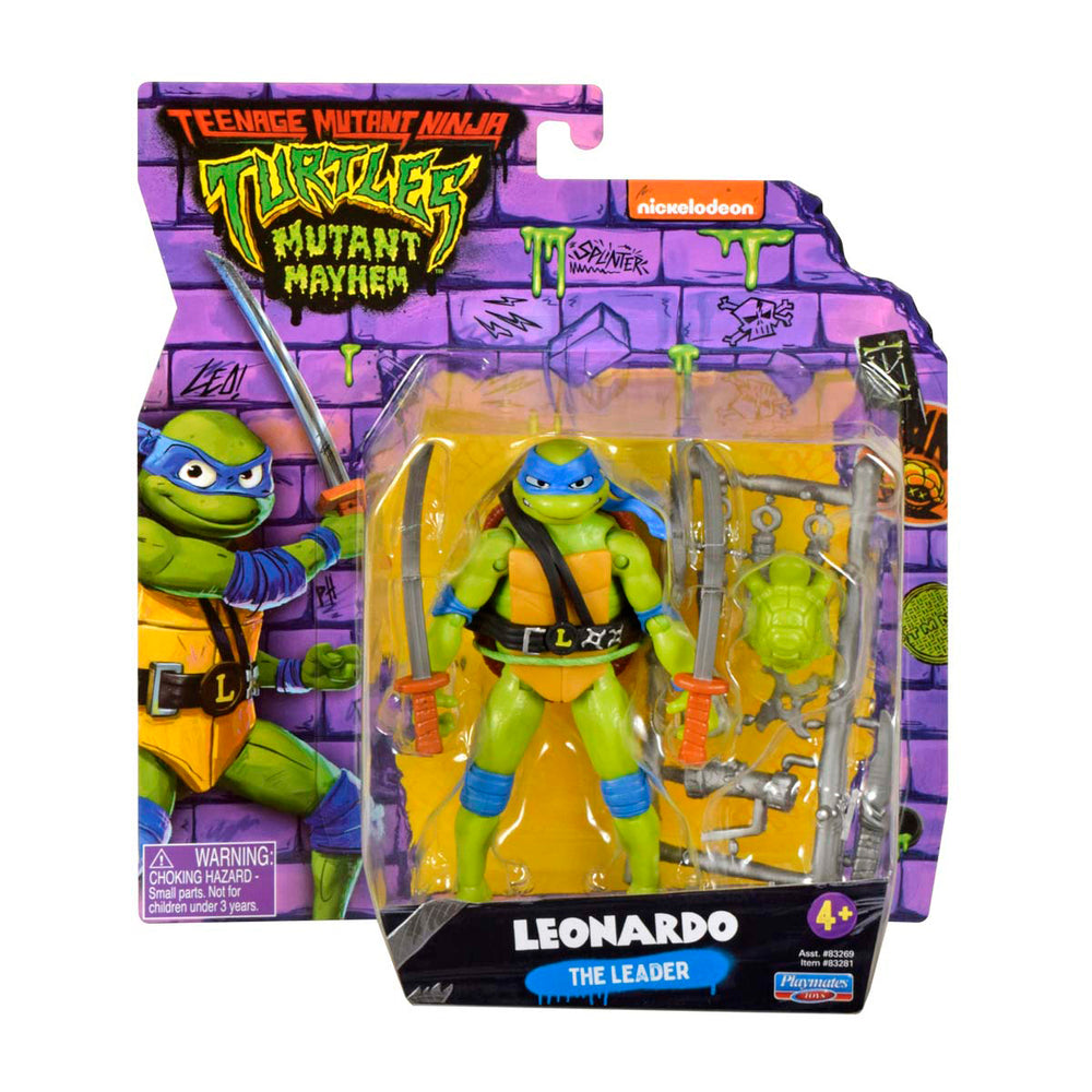 Turtles Mutant Mayhem Basic Figur 12 cm Asst