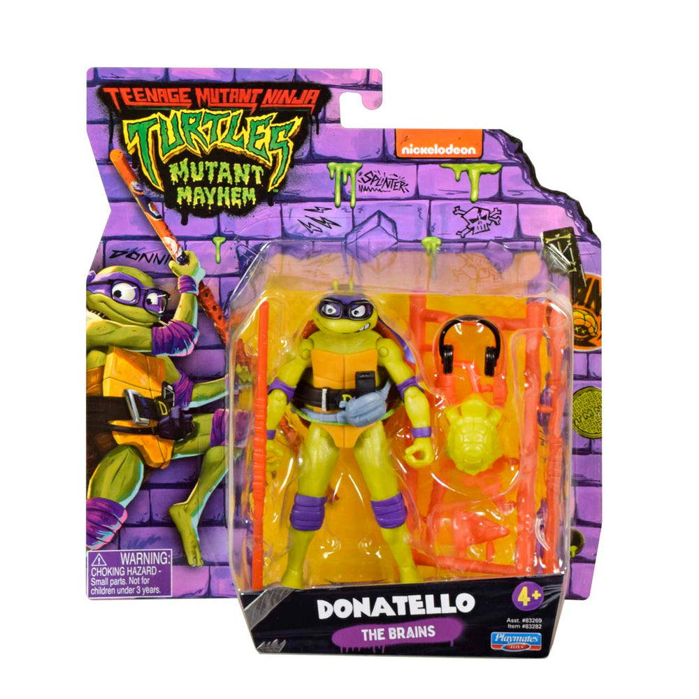 Turtles Mutant Mayhem Basic Figur 12 cm Asst