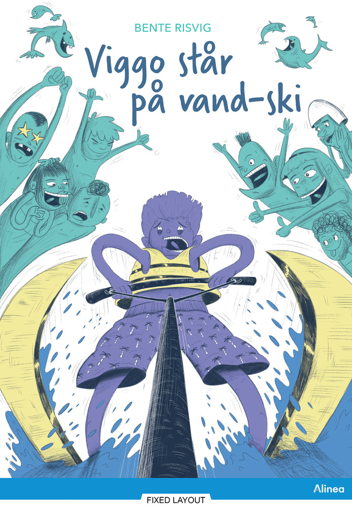 Viggo står på vandski, Blå Læseklub