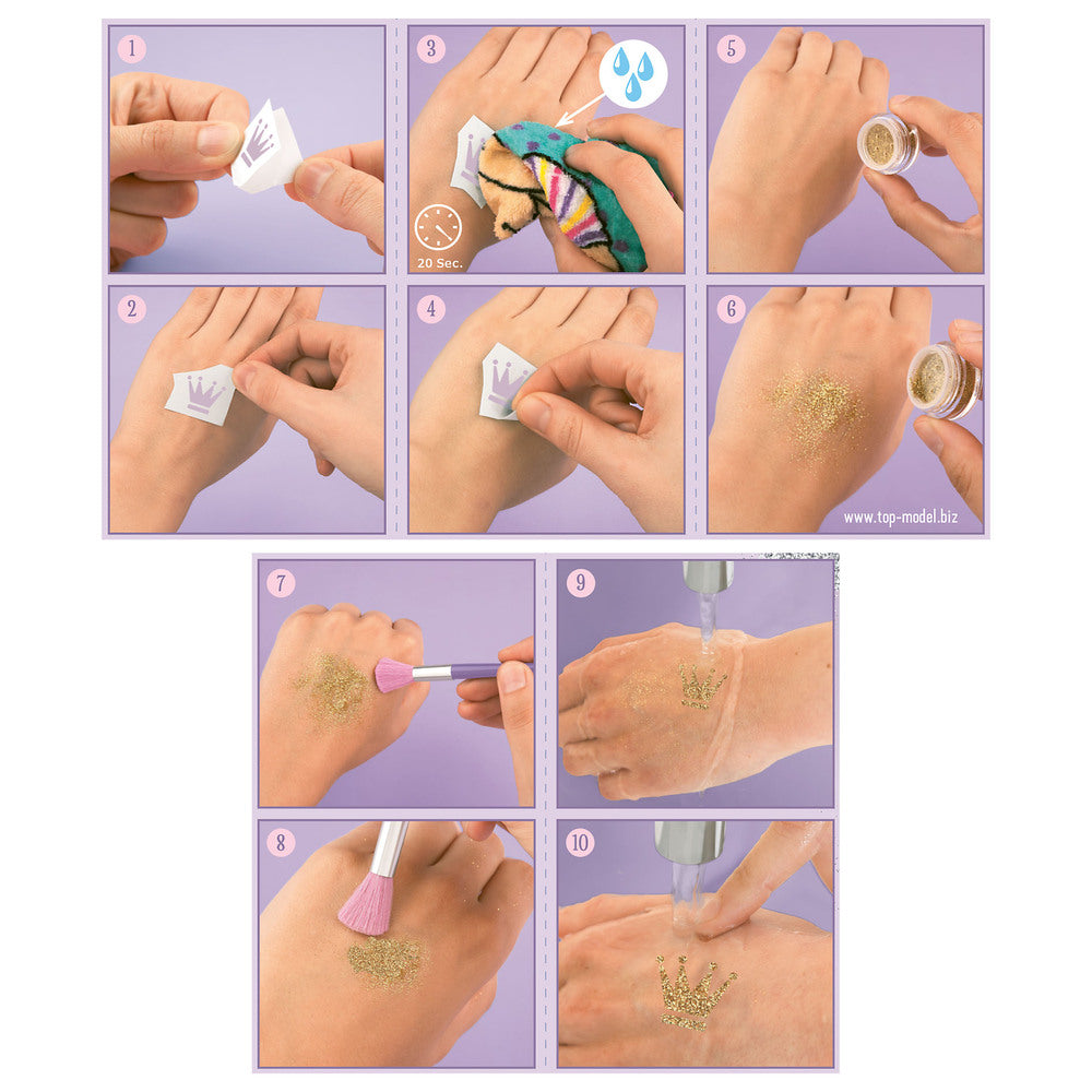 TOPModel Glitter Tattoo BALLET