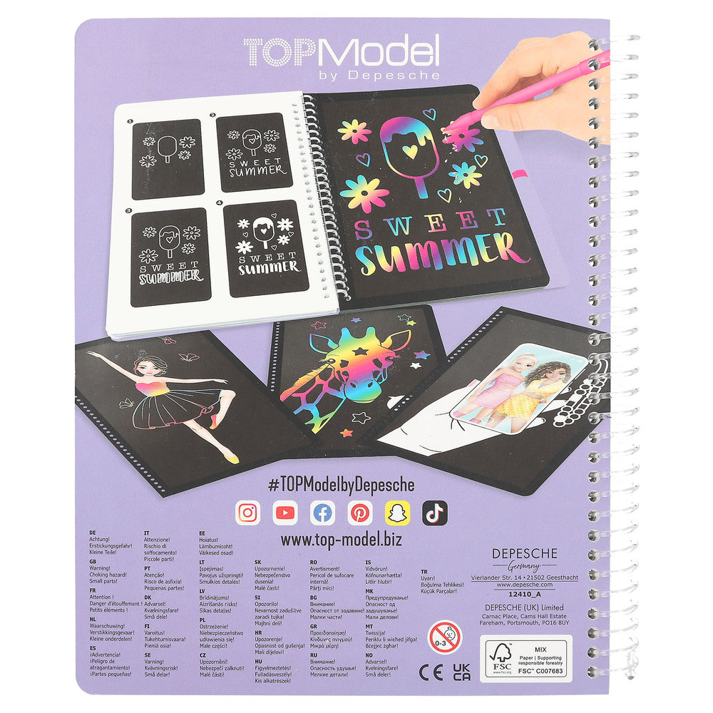 TOPModel Magic Scratch Bog