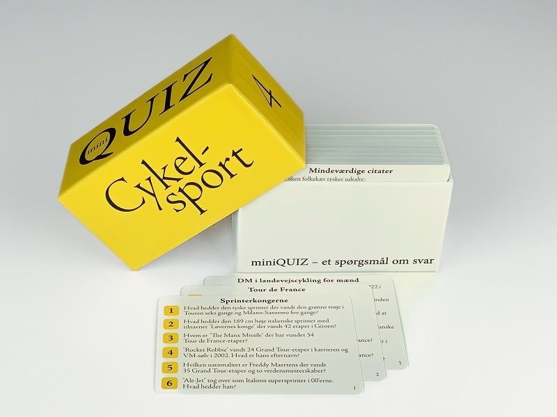 miniQUIZ – Cykelsport