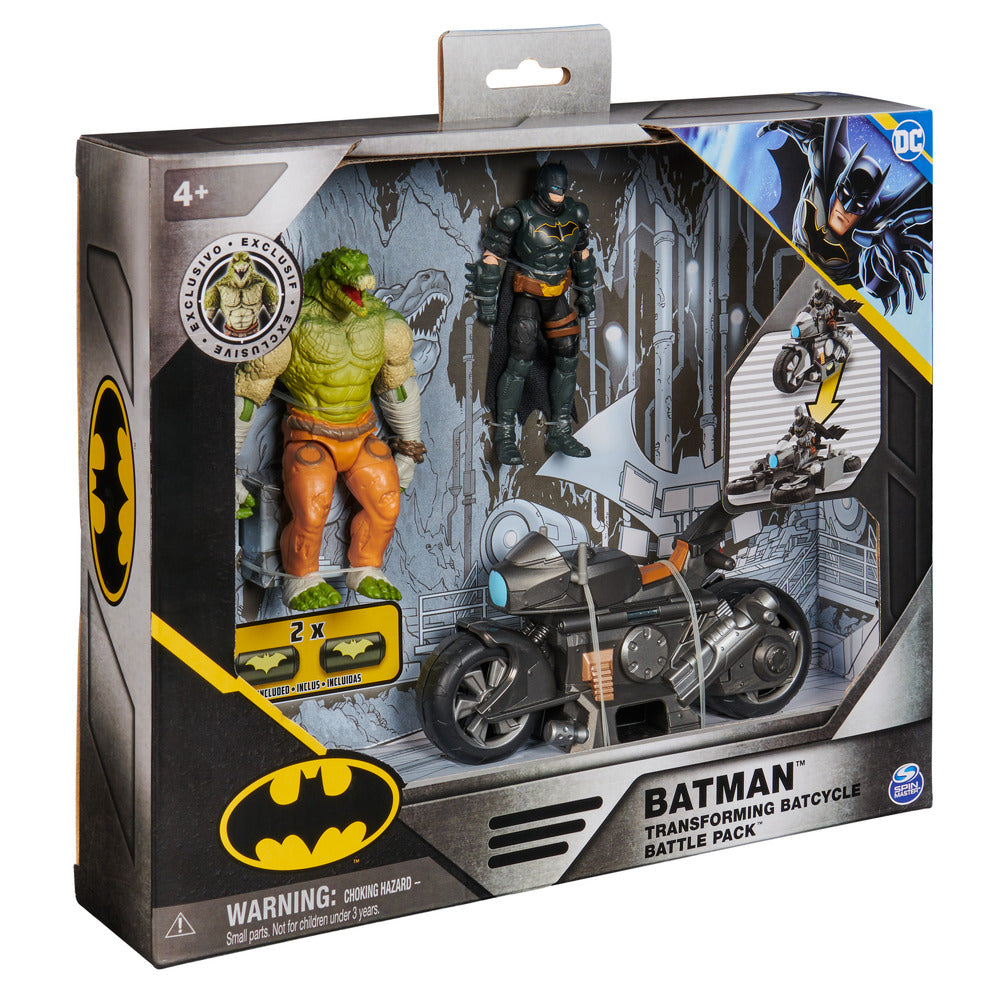 Batman Batcycle med 10 cm Figurer