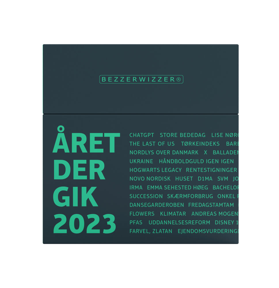 Bezzerwizzer Året der Gik 2023