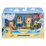 Bluey figurer 4-pak Beach asst