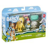 Bluey figurer 4-pak Beach asst