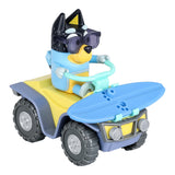 Bluey figur og køretøj Beach