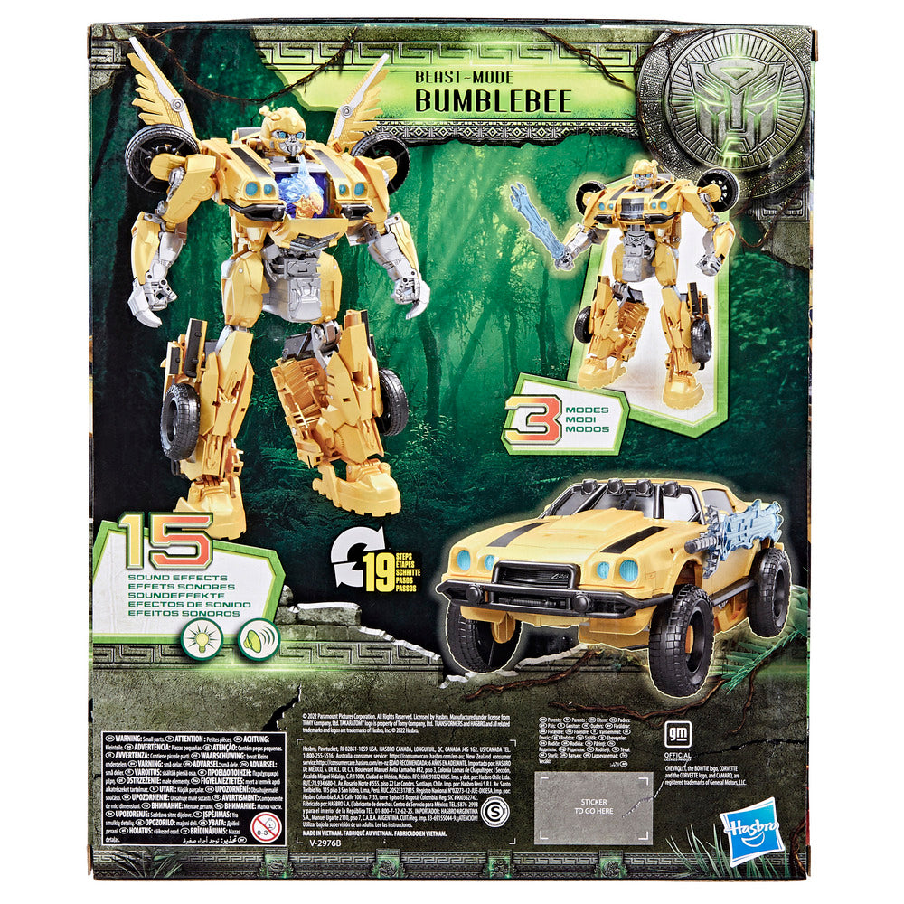 TRANSFORMERS MV7 BEAST MODE BUMBLEBEE