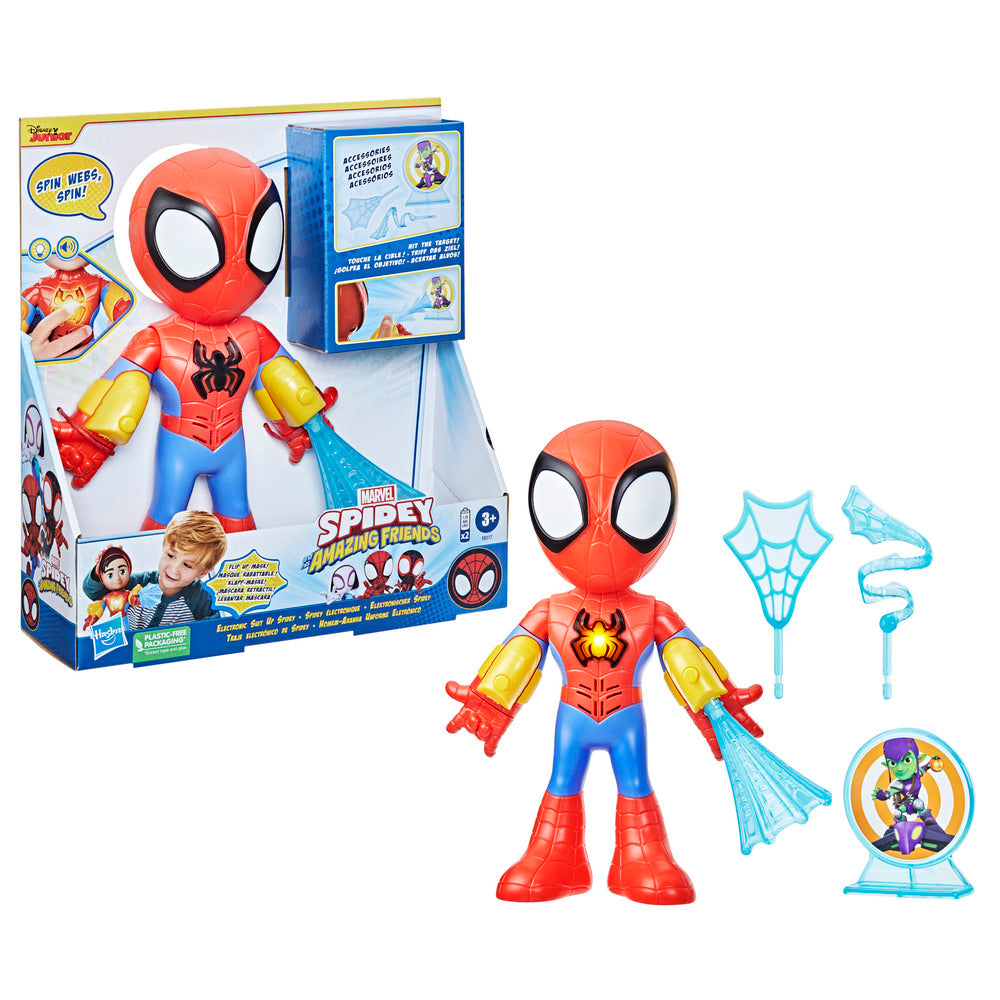 SPIDEY & FRIENDS ELECTRONIC SUIT UP SPIDEY