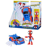 SPIDEY KØRETØJ OG FIGUR ASST