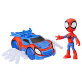 SPIDEY KØRETØJ OG FIGUR ASST