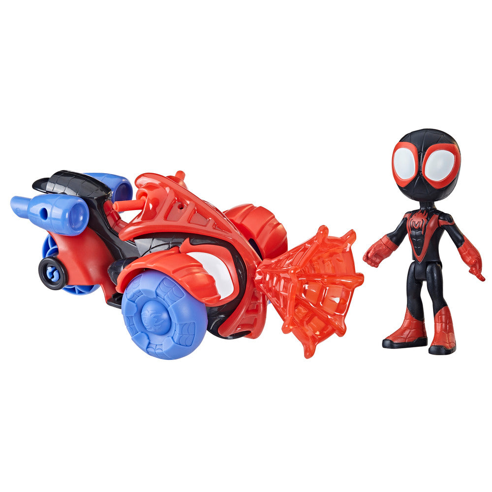 SPIDEY KØRETØJ OG FIGUR ASST
