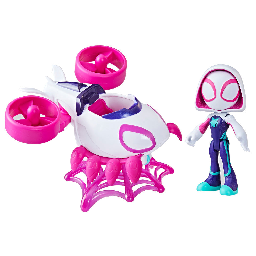 SPIDEY KØRETØJ OG FIGUR ASST