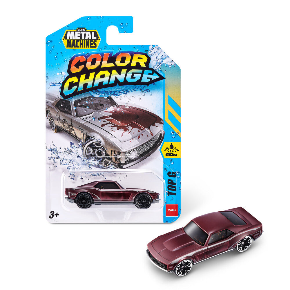 Metal Machines Color Change Mini Die-Cast Car ass