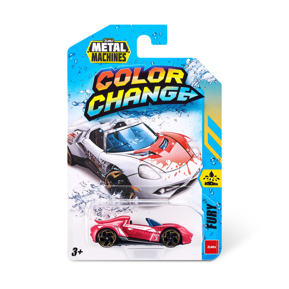 Metal Machines Color Change Mini Die-Cast Car ass