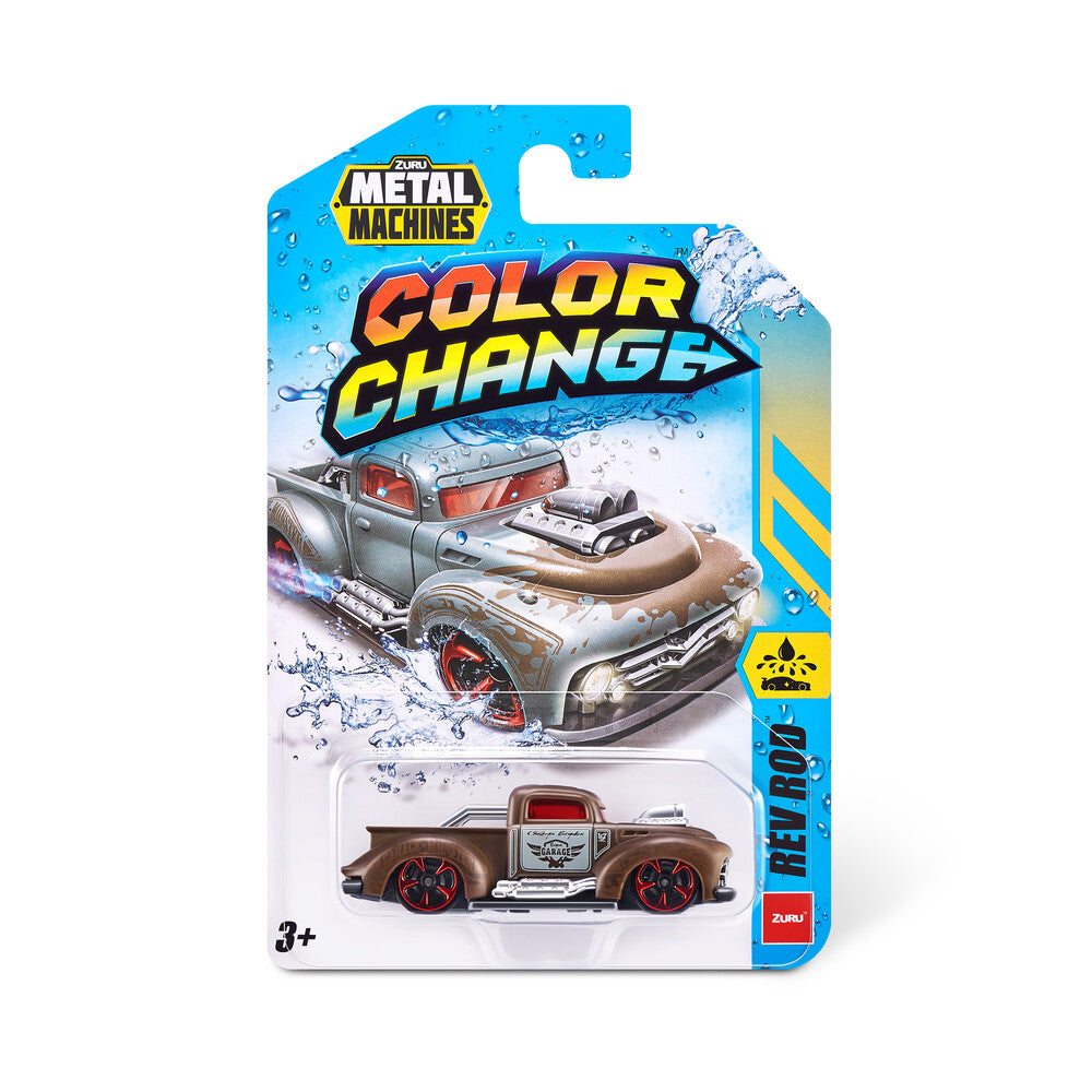 Metal Machines Color Change Mini Die-Cast Car ass