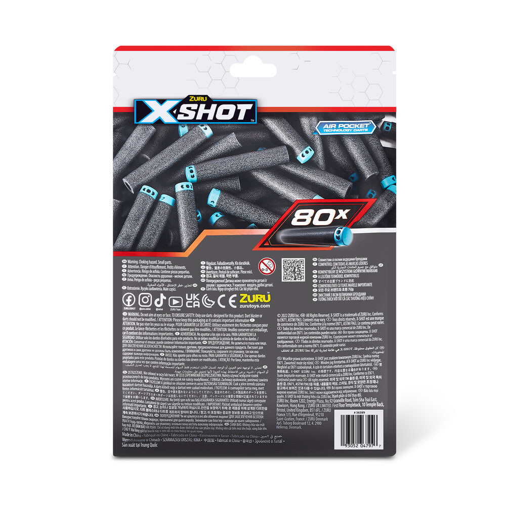 Xshot Excel 50PK Refill Darts Foilbag