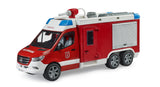 Bruder MB Sprinter Brandbil pionervogn med pumpe