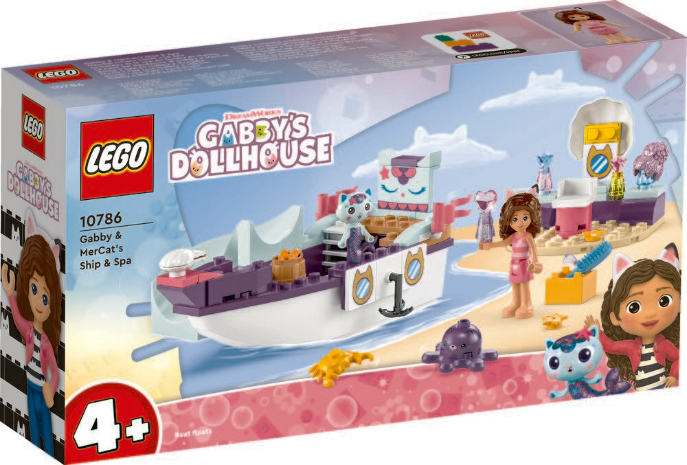 10786 LEGO Gabby's Dollhouse Gabby og Havkats skib og  badeland