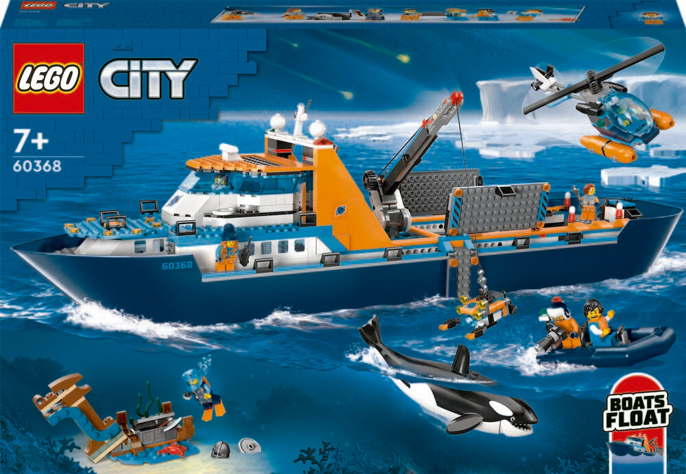 D2 60368 LEGO City Exploration Polarudforskningsskib