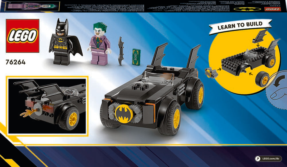 76264 LEGO Super Heroes Dc Batmobile-Jagt: Batman Mod Joker