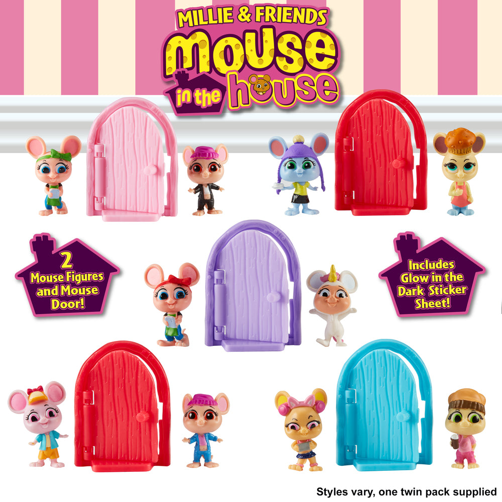 Mouse in the House mouse 2-pak asst