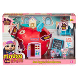 Mouse in the House the red apple school playset