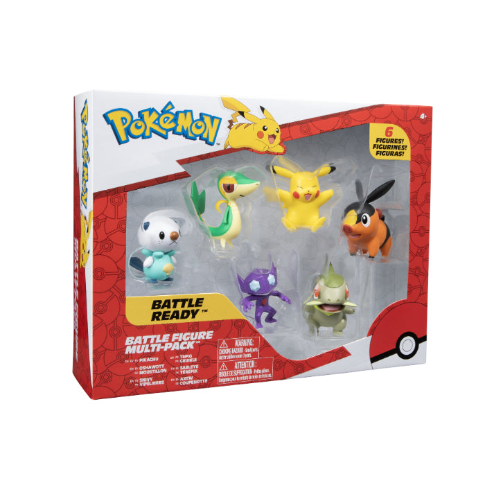Pokémon Battle Figure 6-PAK