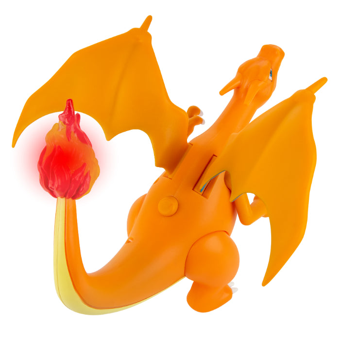 Pokémon interactive fire and fly charizard w. pikachu
