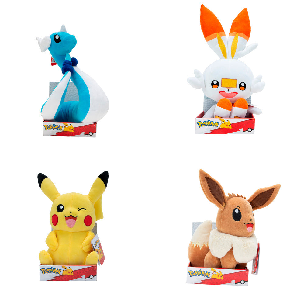 Pokémon bamse 30 cm asst