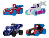 Spidey Amazing metals car 4-pak
